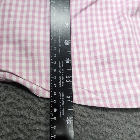 Ralph Lauren Shirt Mens 2XL Pink Check Classic Fit Long Sleeve Button Down - Picture 4 of 7